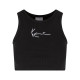 Karl Kani Γυναικεία αμάνικη μπλούζα Small Signature Essential Racer Rib Top